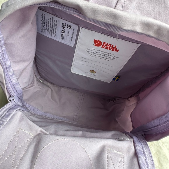 Fjallraven Kanken Mini Backpack Purple/Lilac - Picture 7 of 7